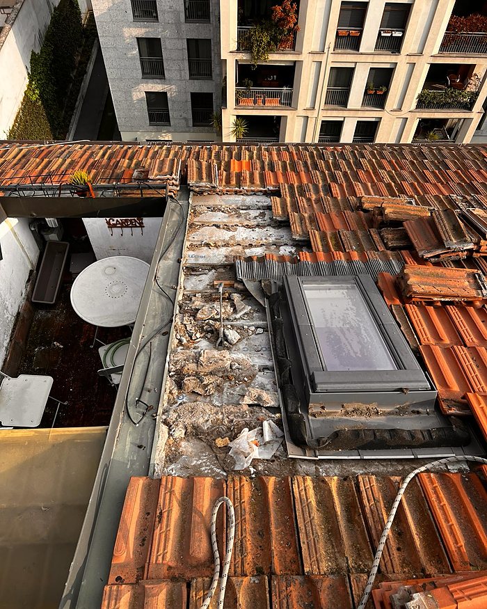 Prima dell'intervento - Via Donatello, Milano